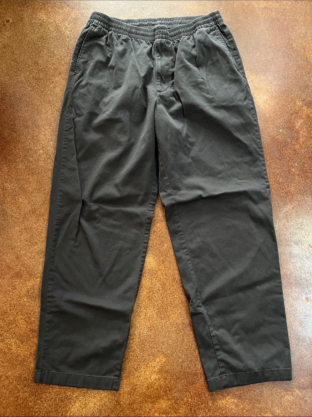 Uniqlo Gray Women’s Casual Elastic Waist Pants Sz 10